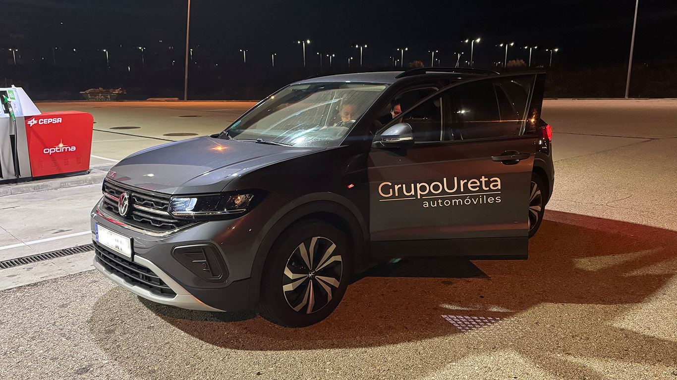 Volkswagen T-Roc del Grupo Ureta en el desplazamiento a Jaén